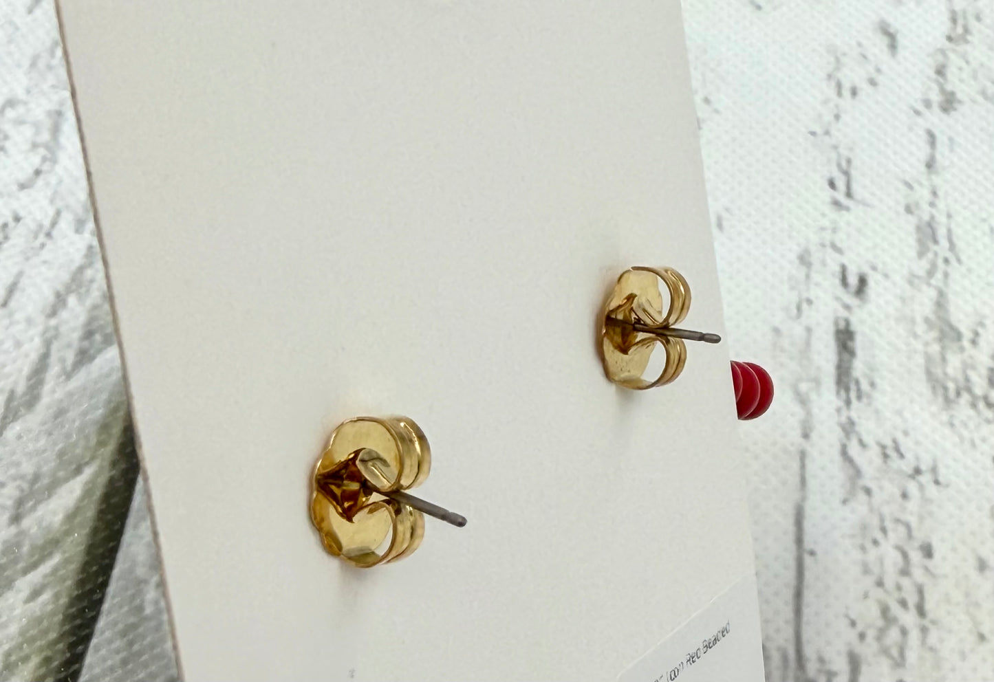 Square Icon Beaded Earrings