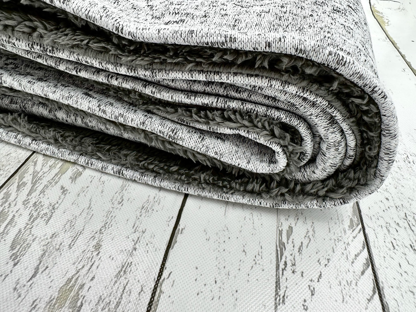 Sherpa Heathered Blanket