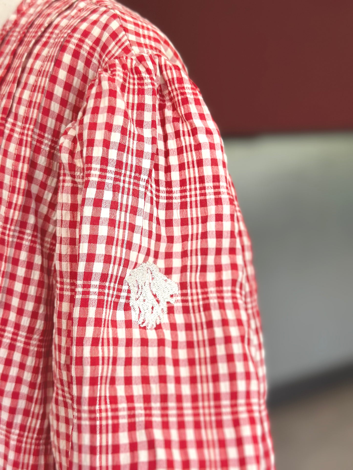 Gingham Game Day Dress