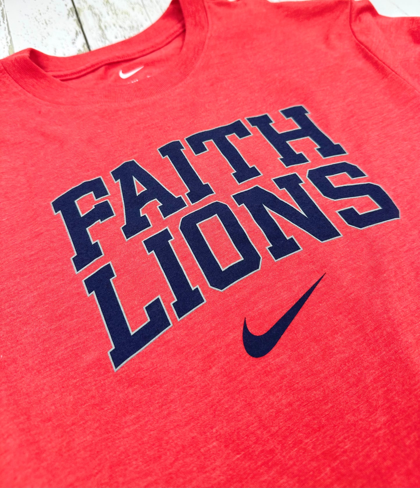 Faith Lions Tri-Blend Tee
