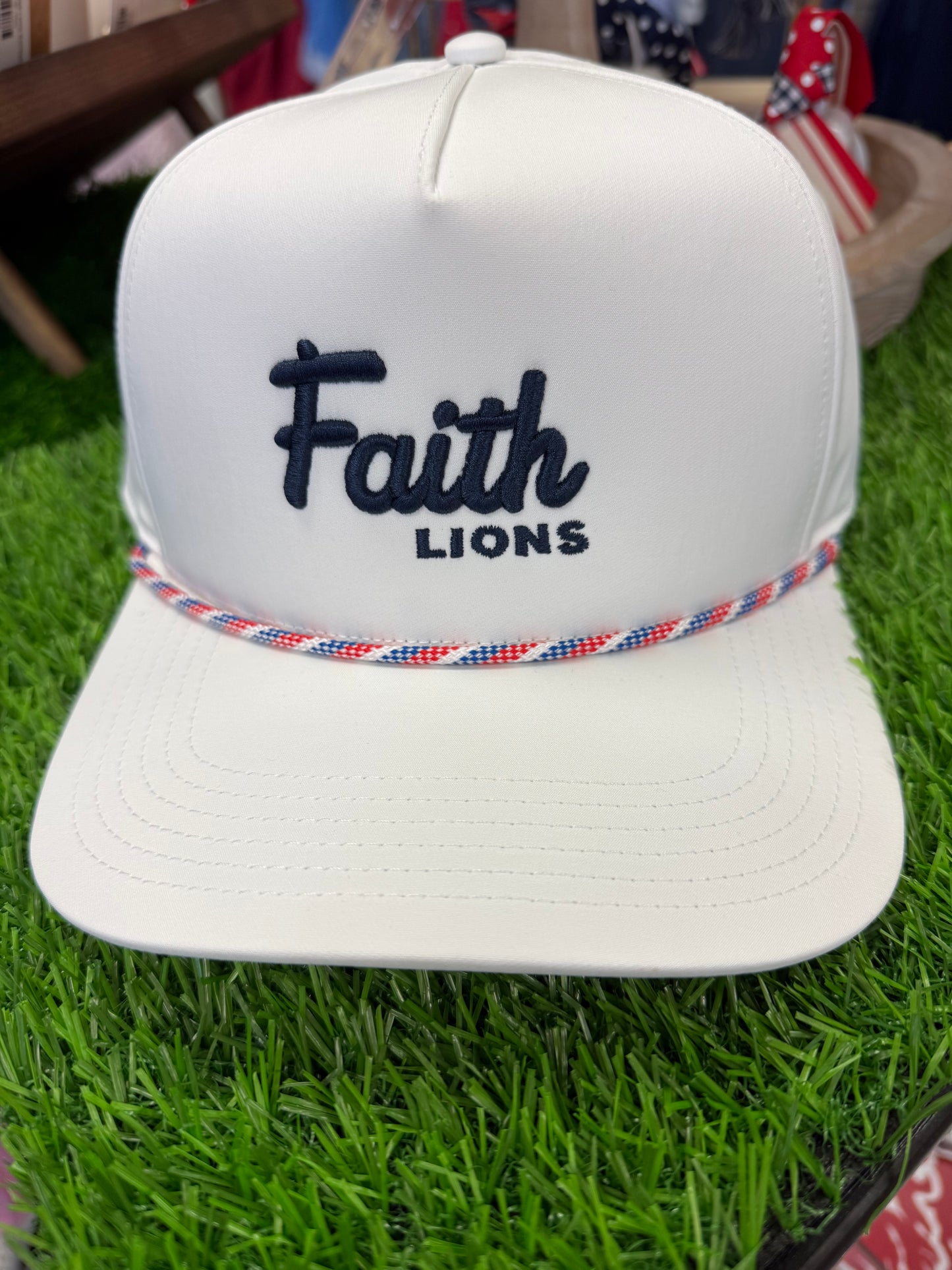 Faith Lions Rope Hat