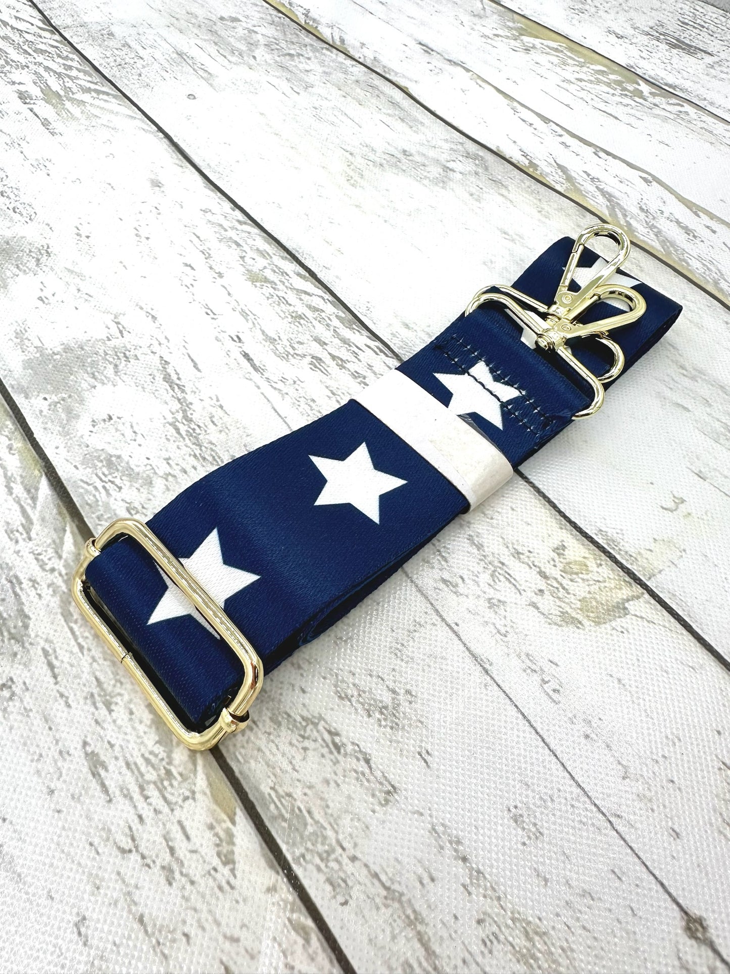 Navy Star Crossbody Strap