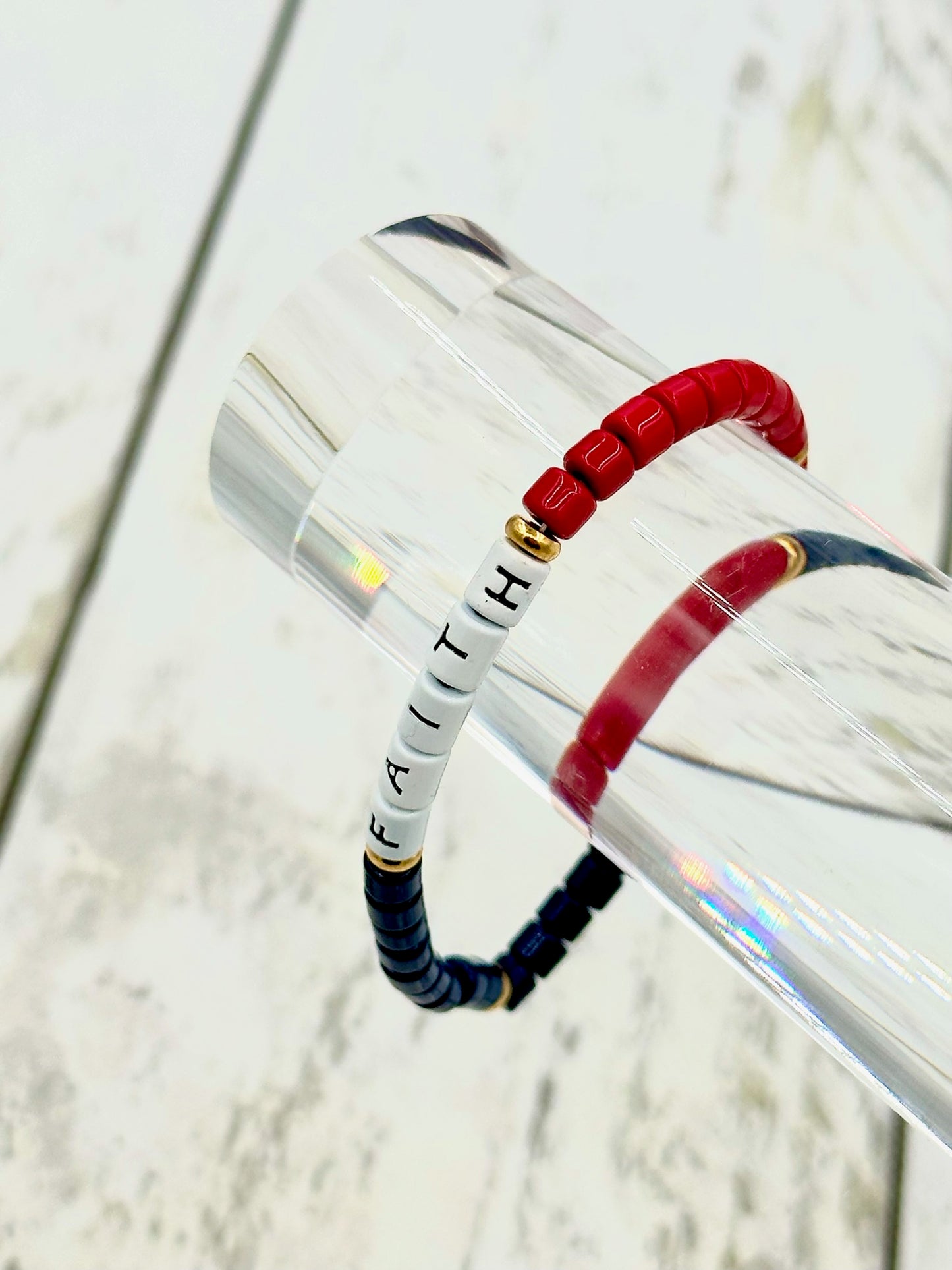 Fan Glam Stackable Bracelets