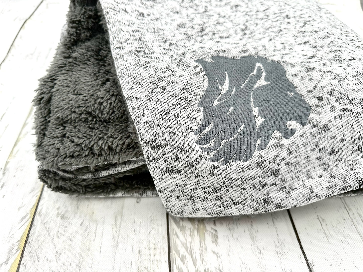 Sherpa Heathered Blanket