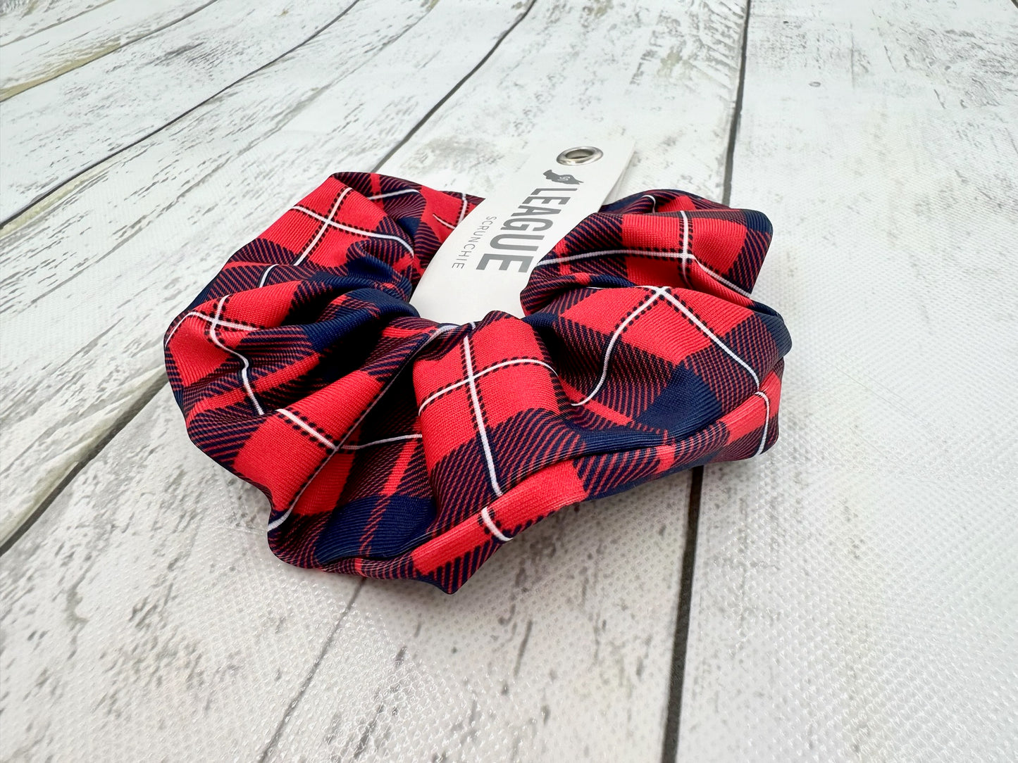 Plaid Scrunchie