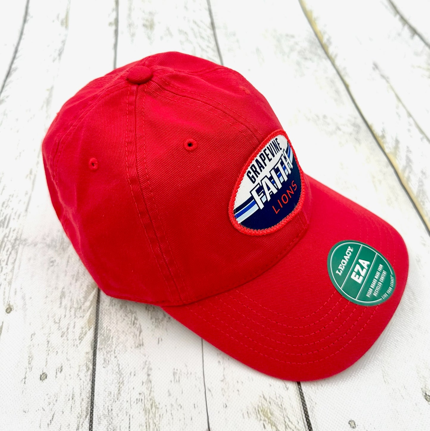 Red Patch Hat