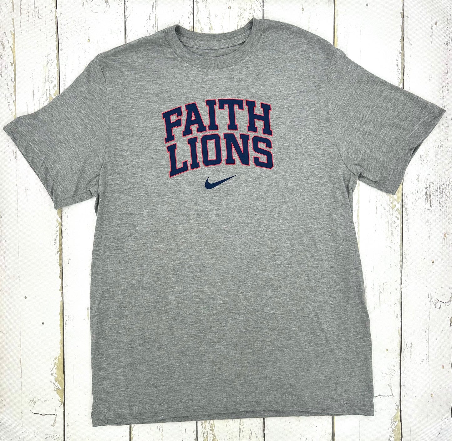Faith Lions Tri-Blend Tee