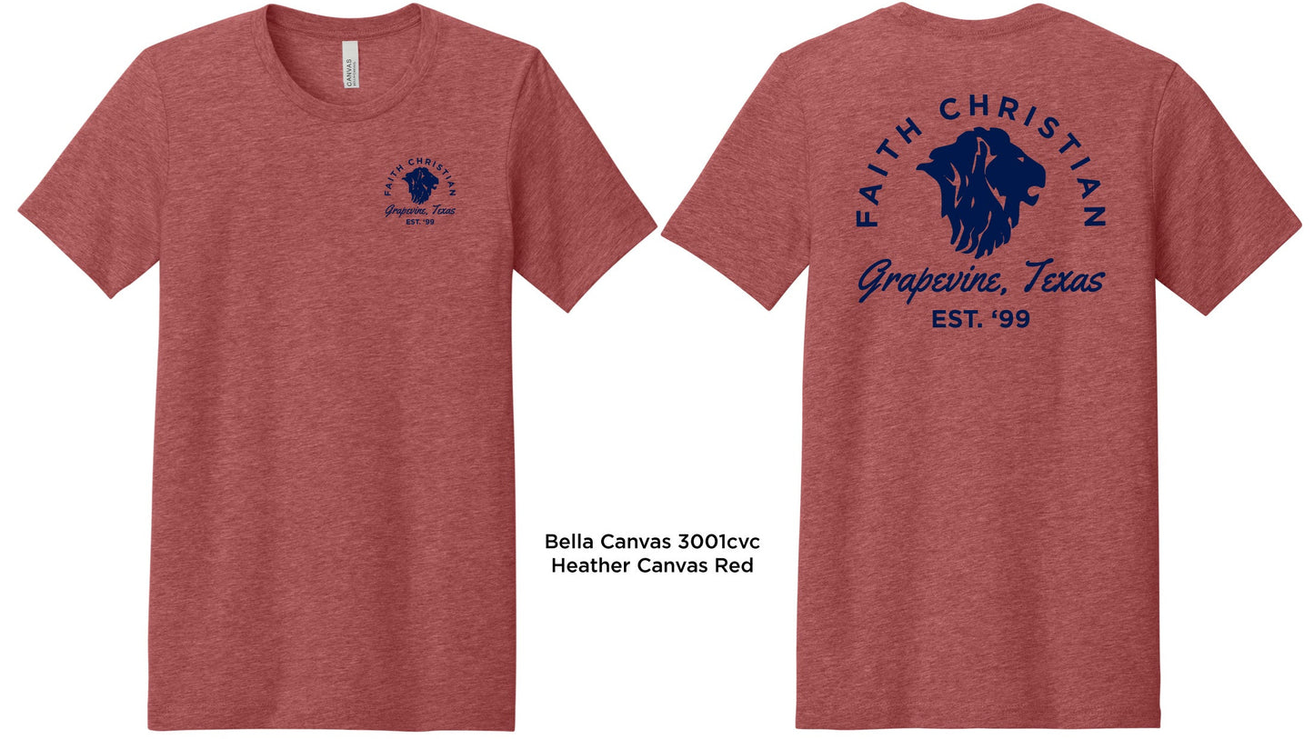 Bella+Canvas Men's Faith Christian Tee