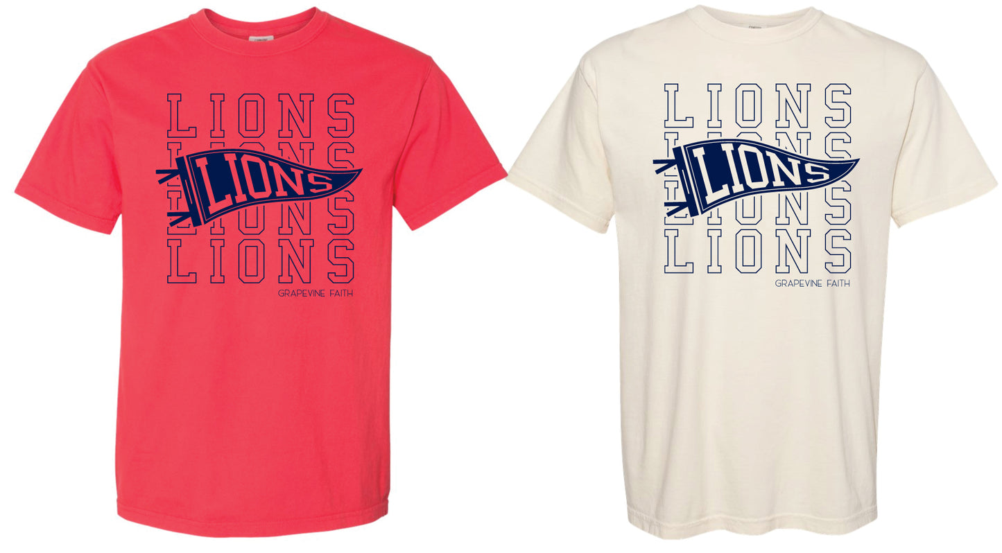 Lions Pennant T-Shirt