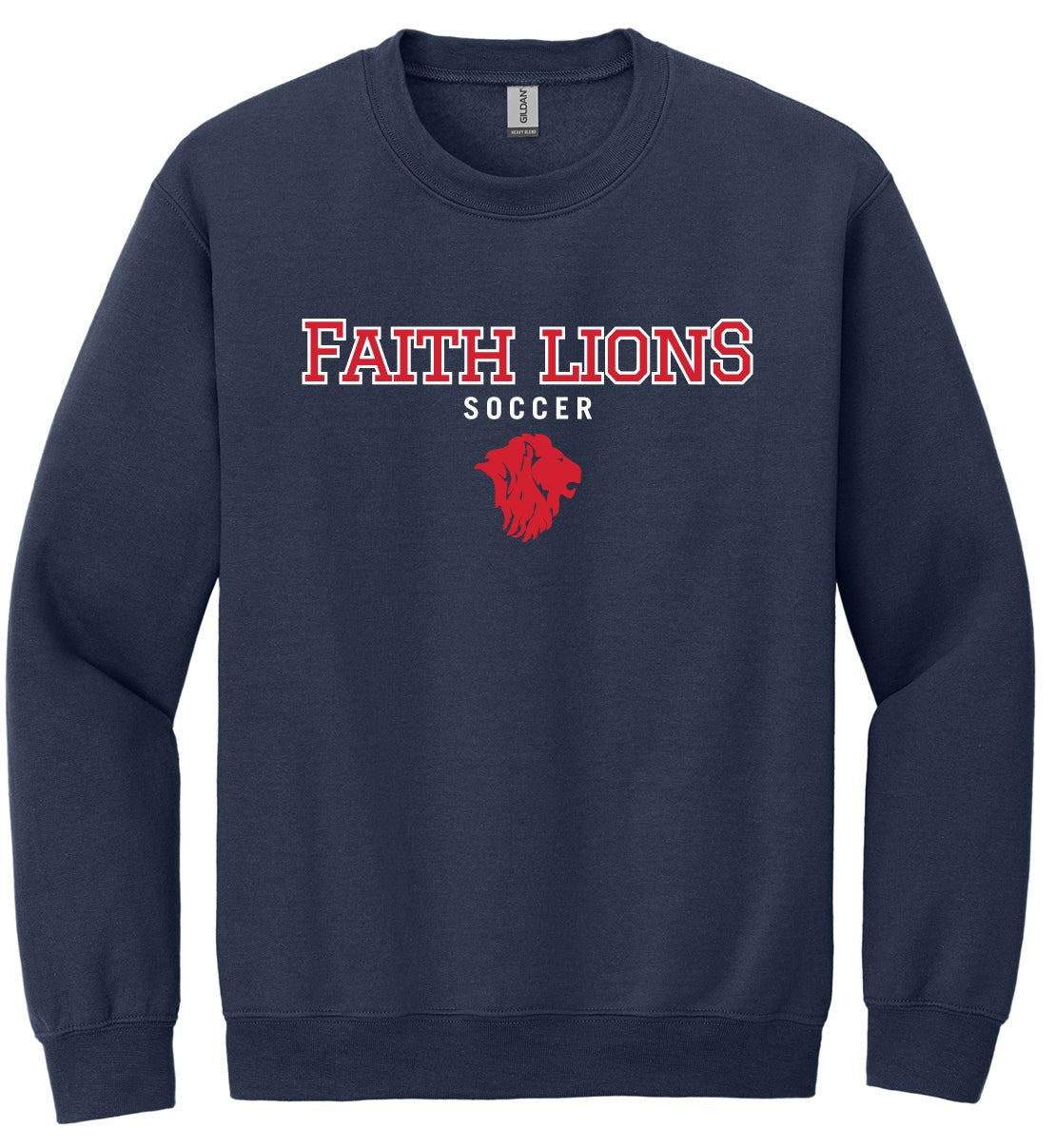 Women's Collegiate Soccer Sweatshirt (Gildan)