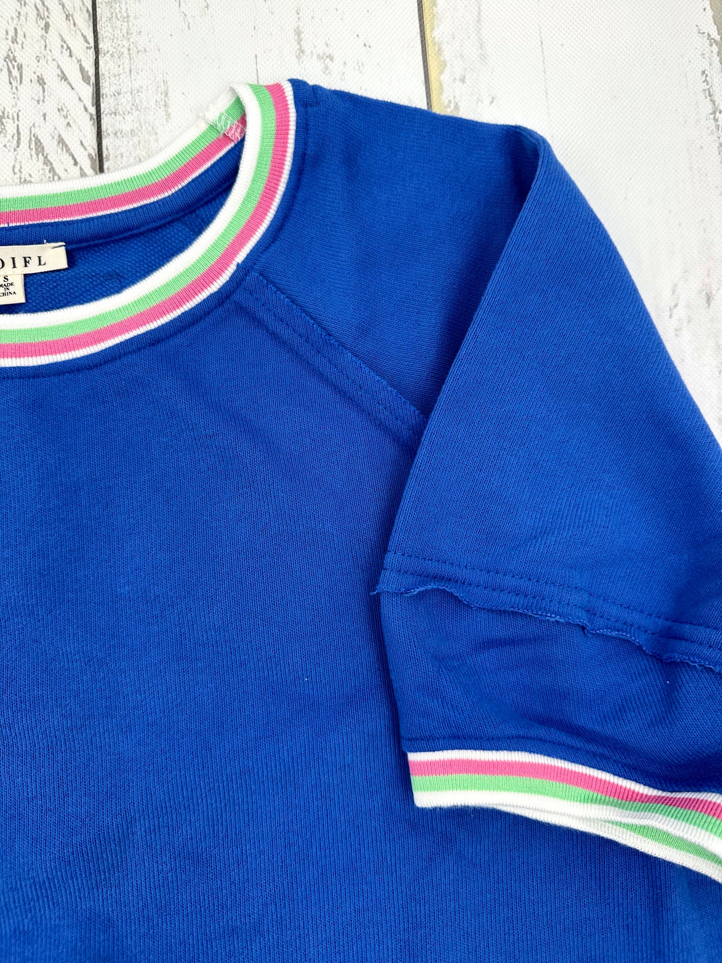 Stripe Detail Sweater Top