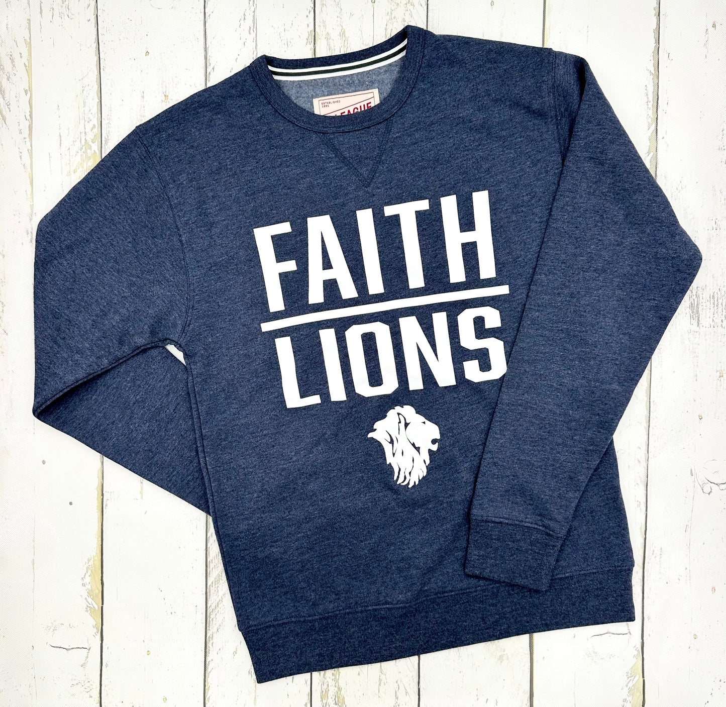 Navy League Classic Crew Fleece