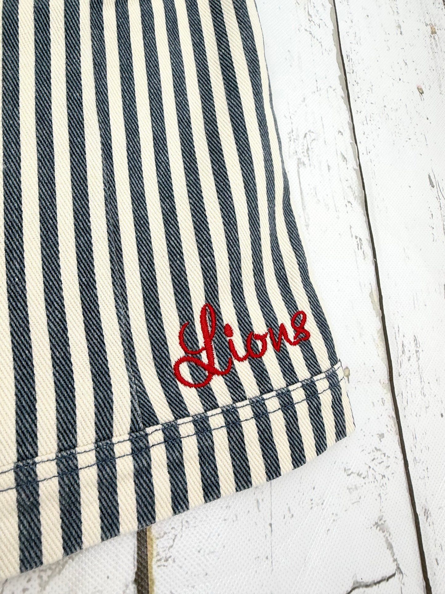 Denim Stripe Top