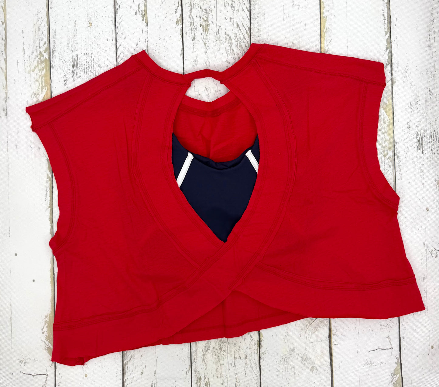 Navy Bridget Sports Tank