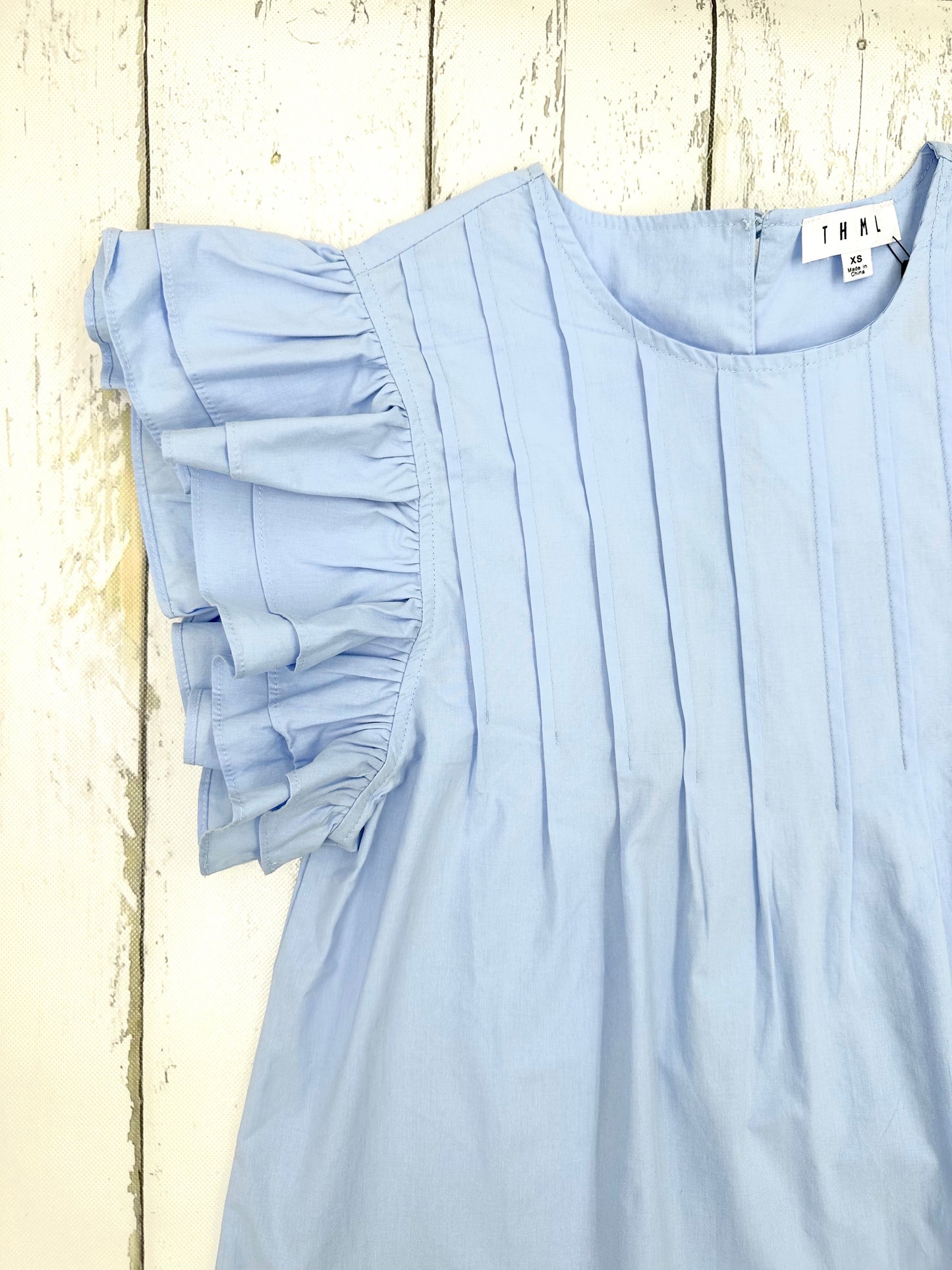 Flutter Sleeve Top