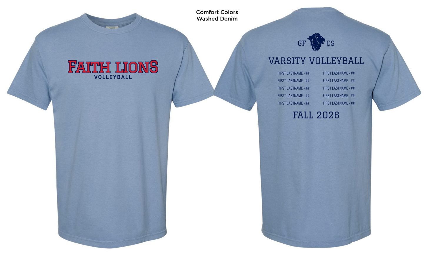 Volleyball VARSITY Roster Shirt 2026