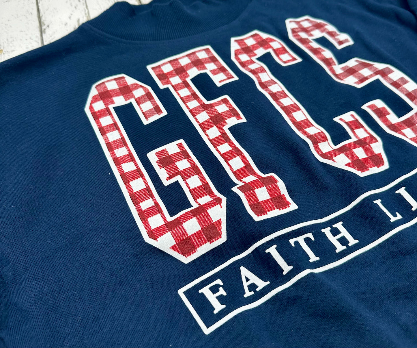 GFCS Gingham Sweatshirt