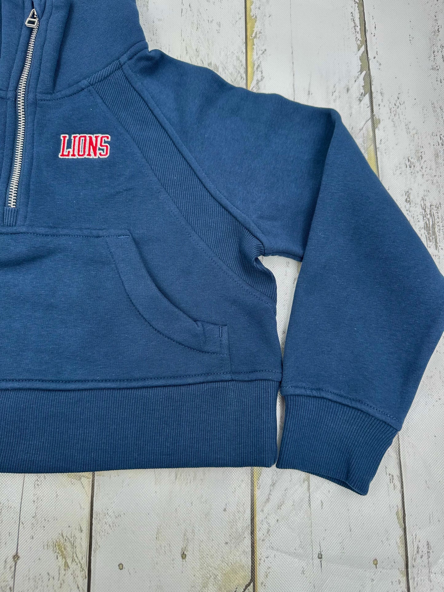 Youth Girls Navy 1/4 Zip