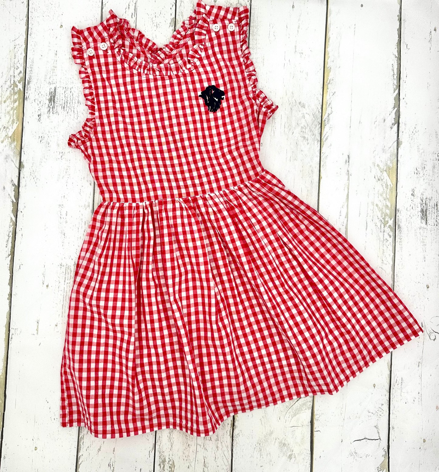Alora Gingham Dress