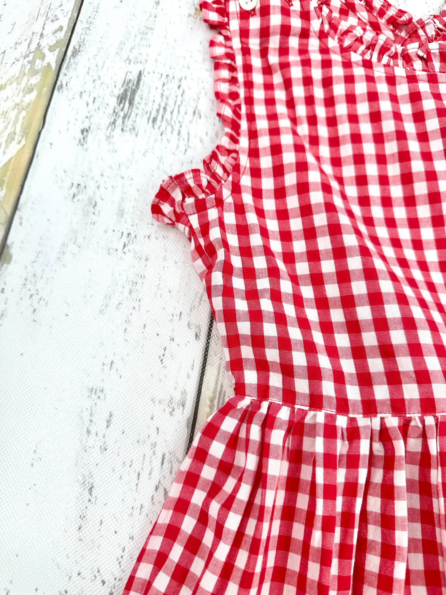 Alora Gingham Dress