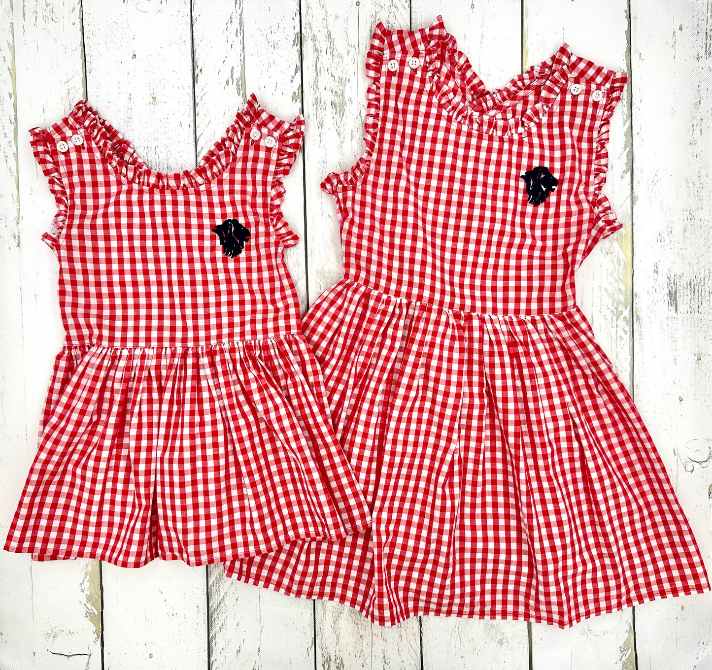 Alora Gingham Dress