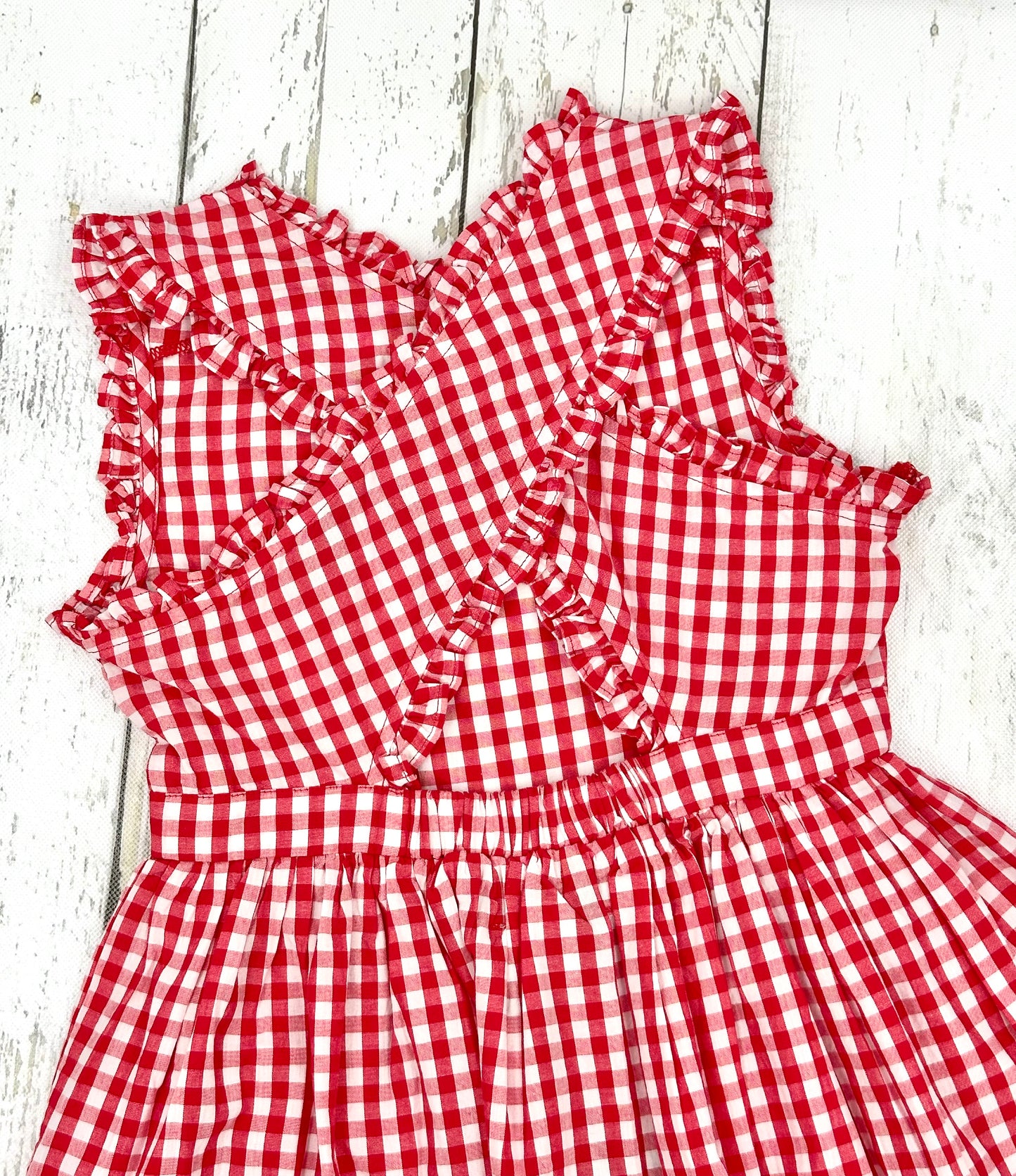 Alora Gingham Dress