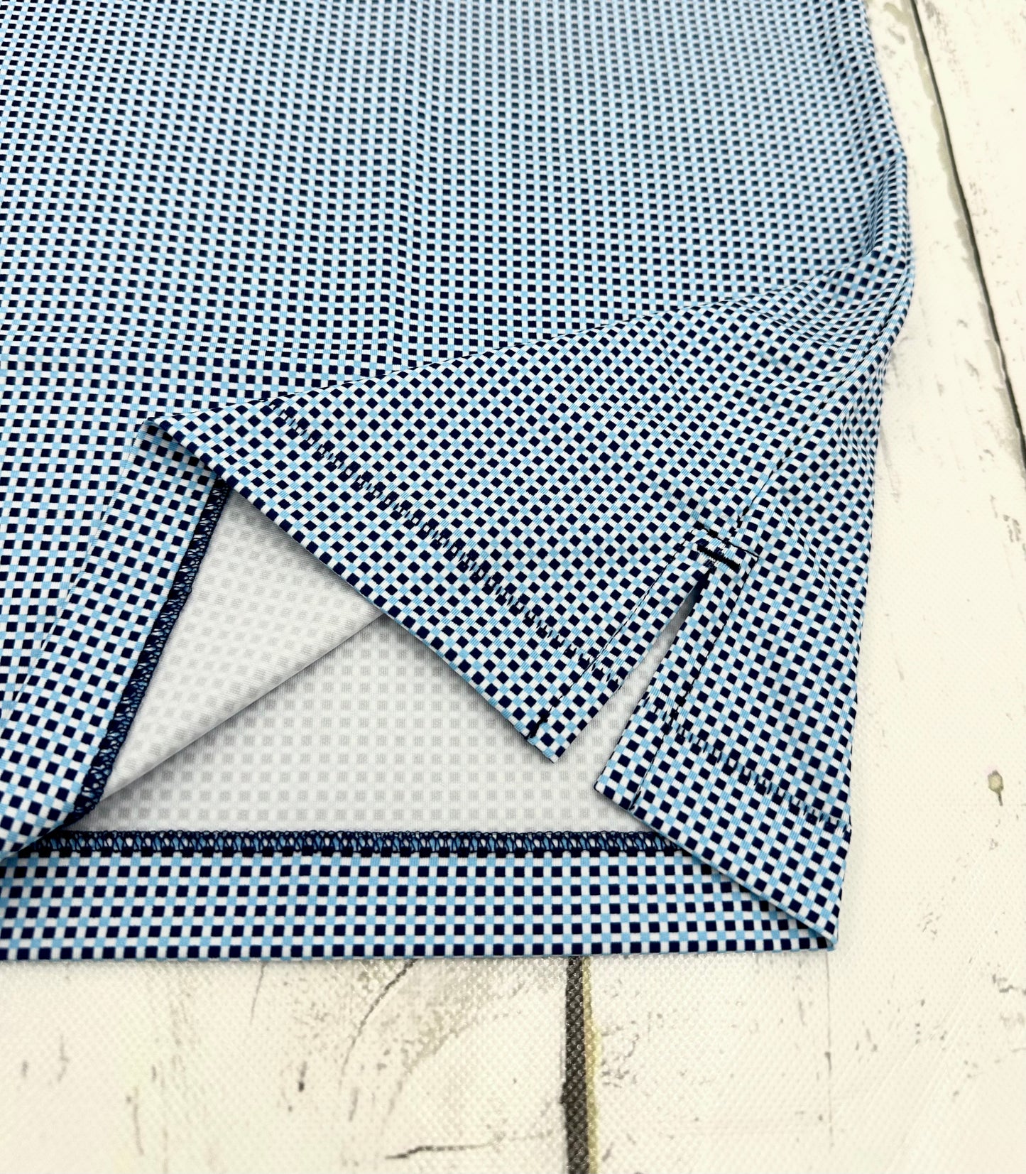 HL Gingham Polo (Faith Lions)