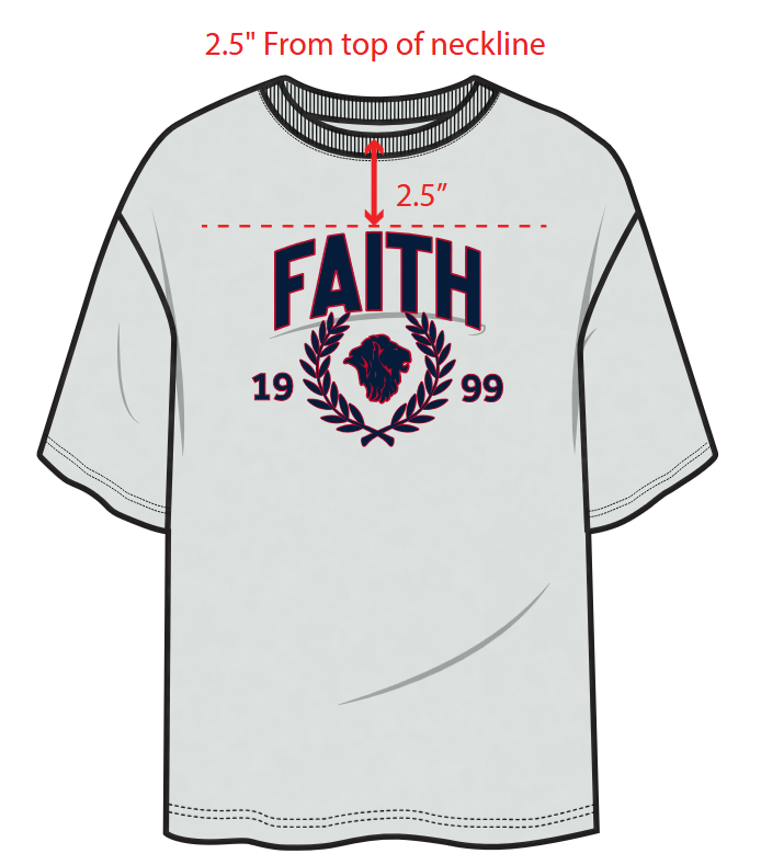 Faith Crest Short Sleeve T-Shirt