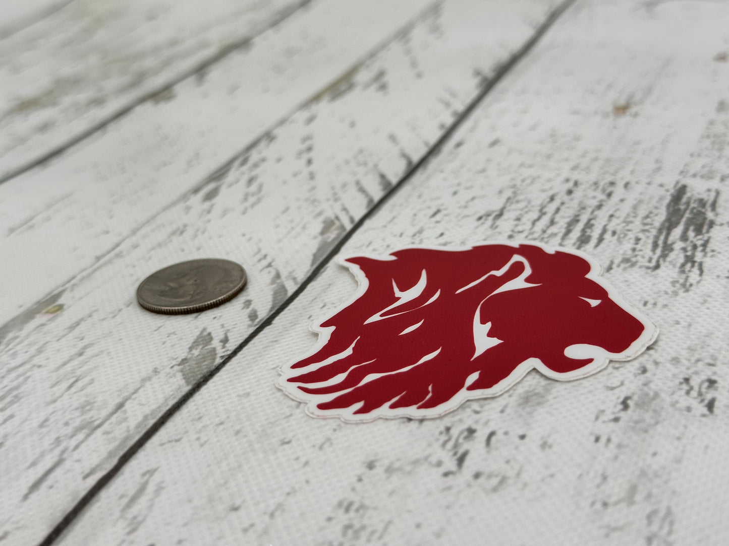 Lion Logo Stickers