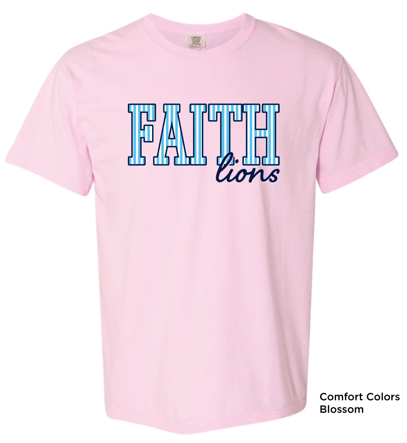 Oxford Stripe Faith Tee