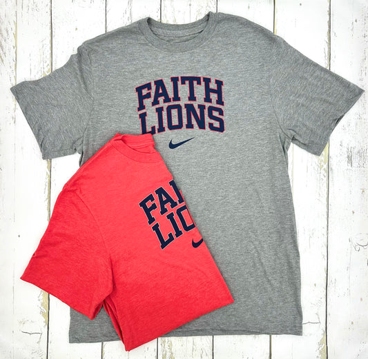Faith Lions Tri-Blend Tee