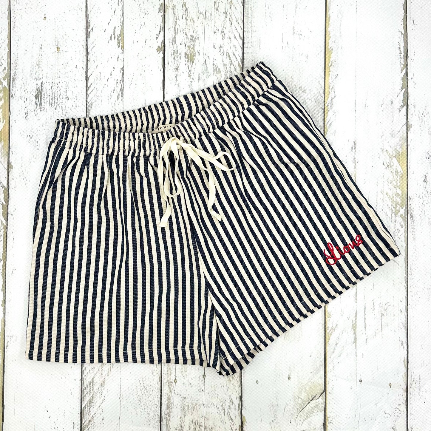 Game Day Stripe Shorts