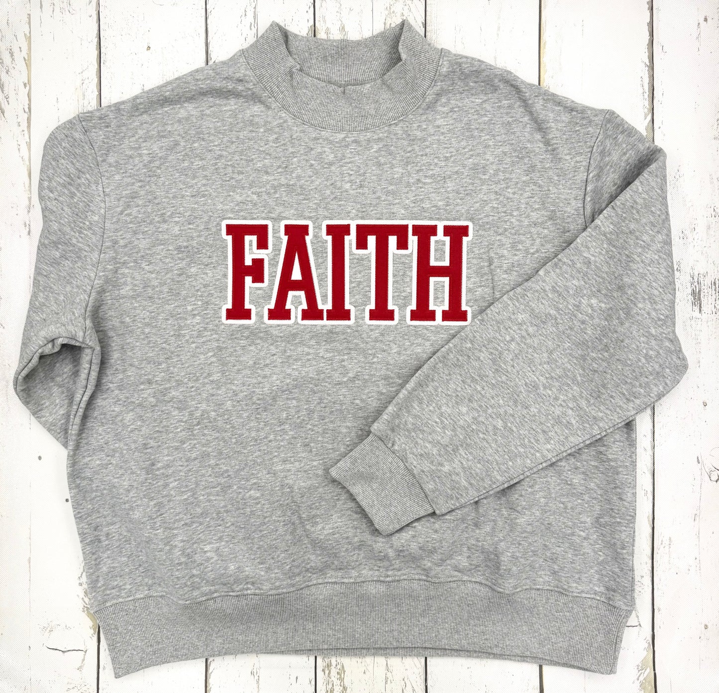 Duo Threads FAITH Mock Neck