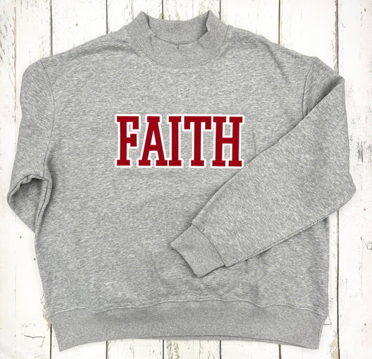 Duo Threads FAITH Mock Neck