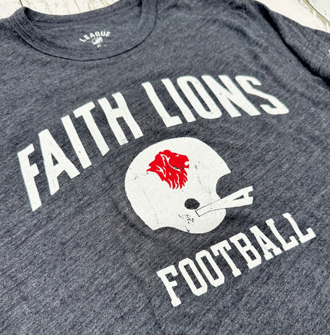 Football Helmet Tee