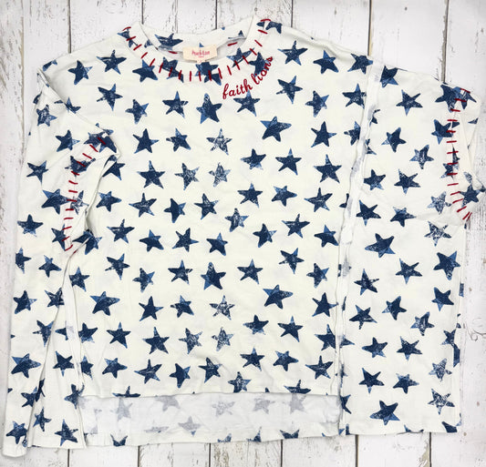 All American Star Oversized Top