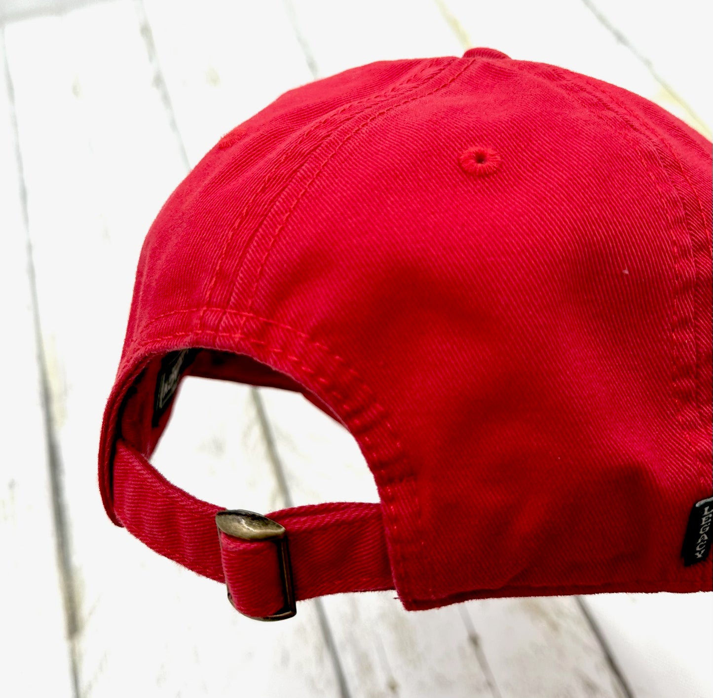 Red Patch Hat