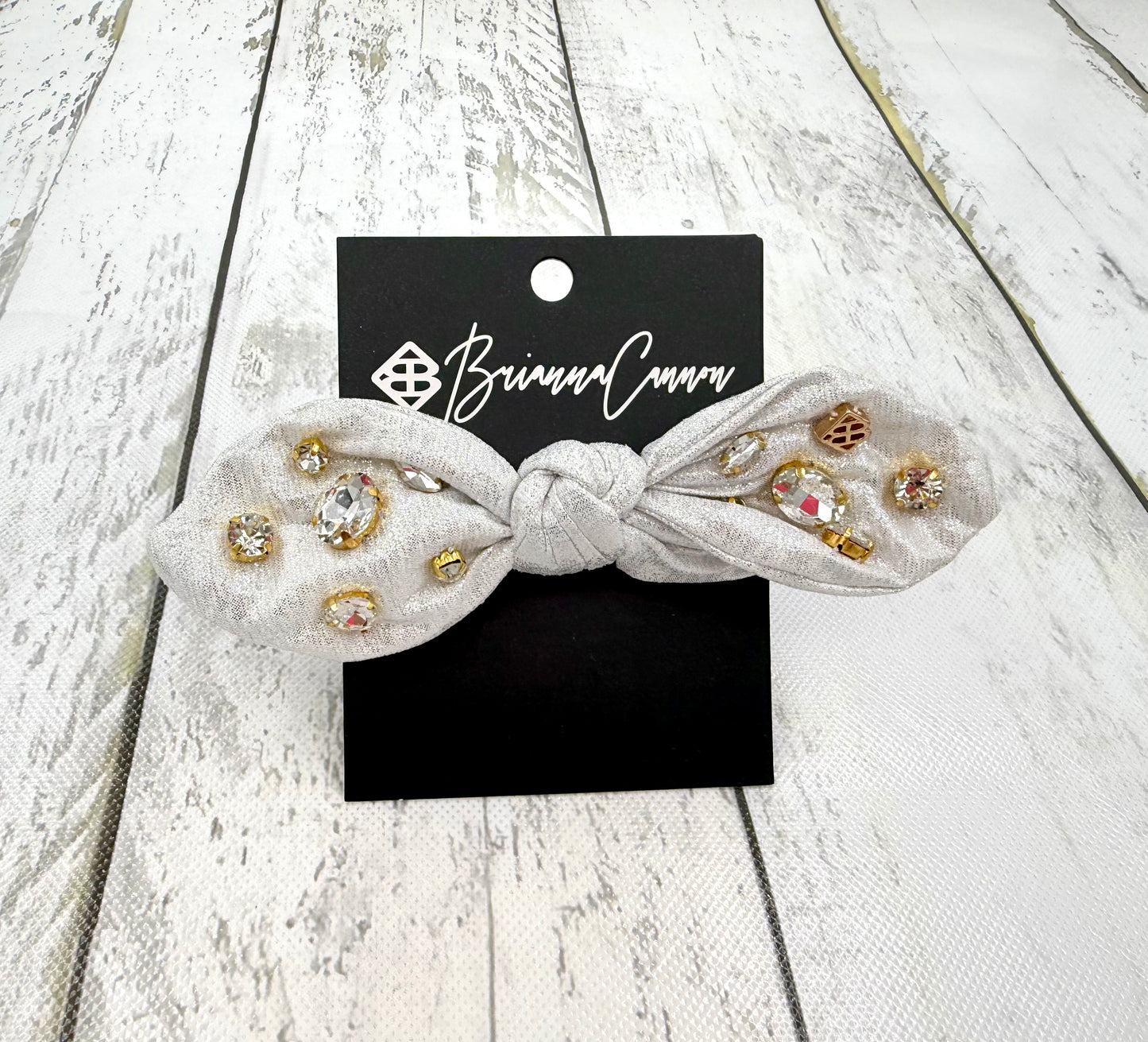 Shimmer Bow Scrunchie