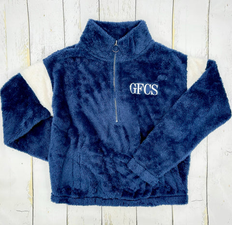 Ladies Fuzzy Pullover