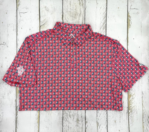 Burlebo American Flag Polo