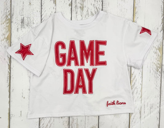 Youth Metallic Game Day Tee