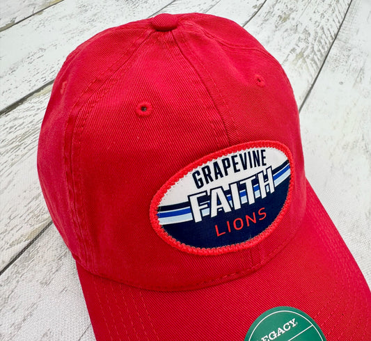 Red Patch Hat