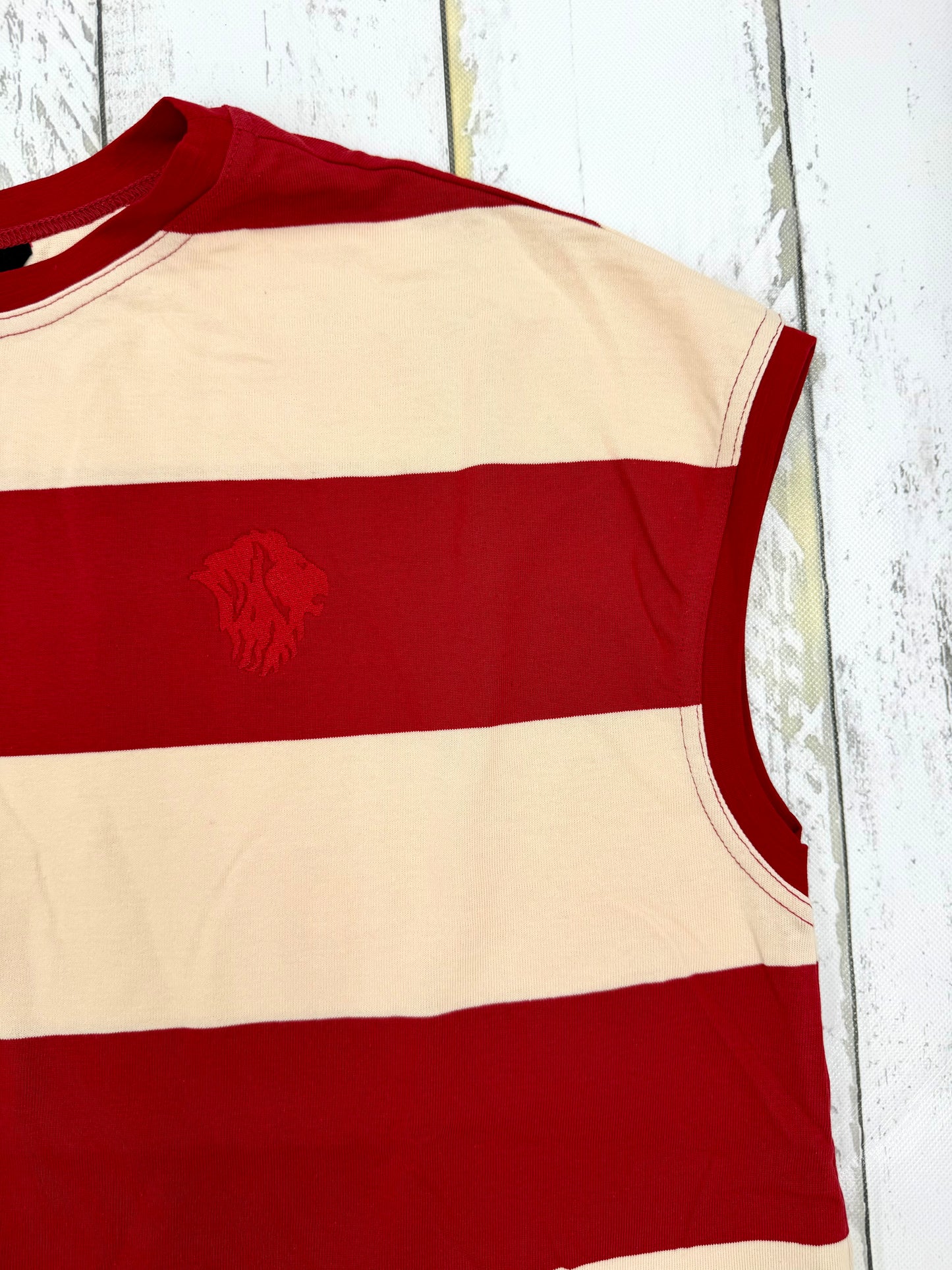 Striped Cap Sleeve Top