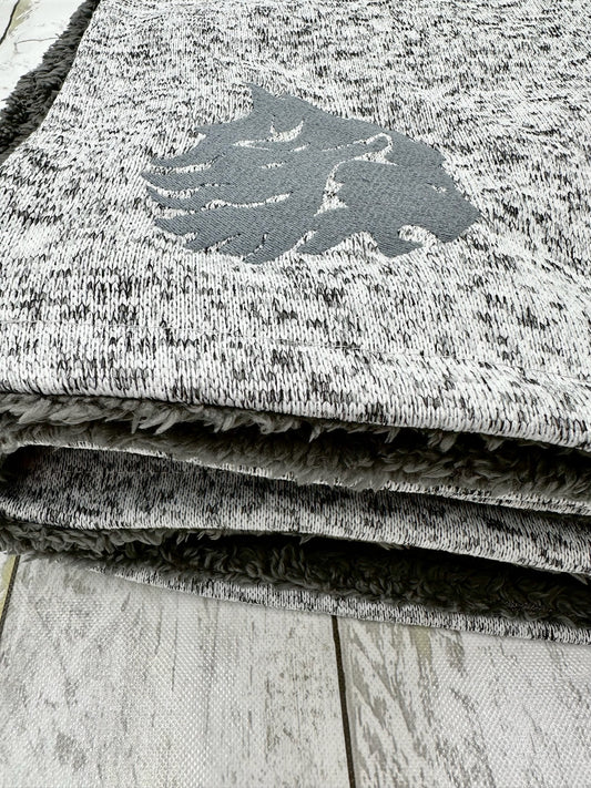Sherpa Heathered Blanket