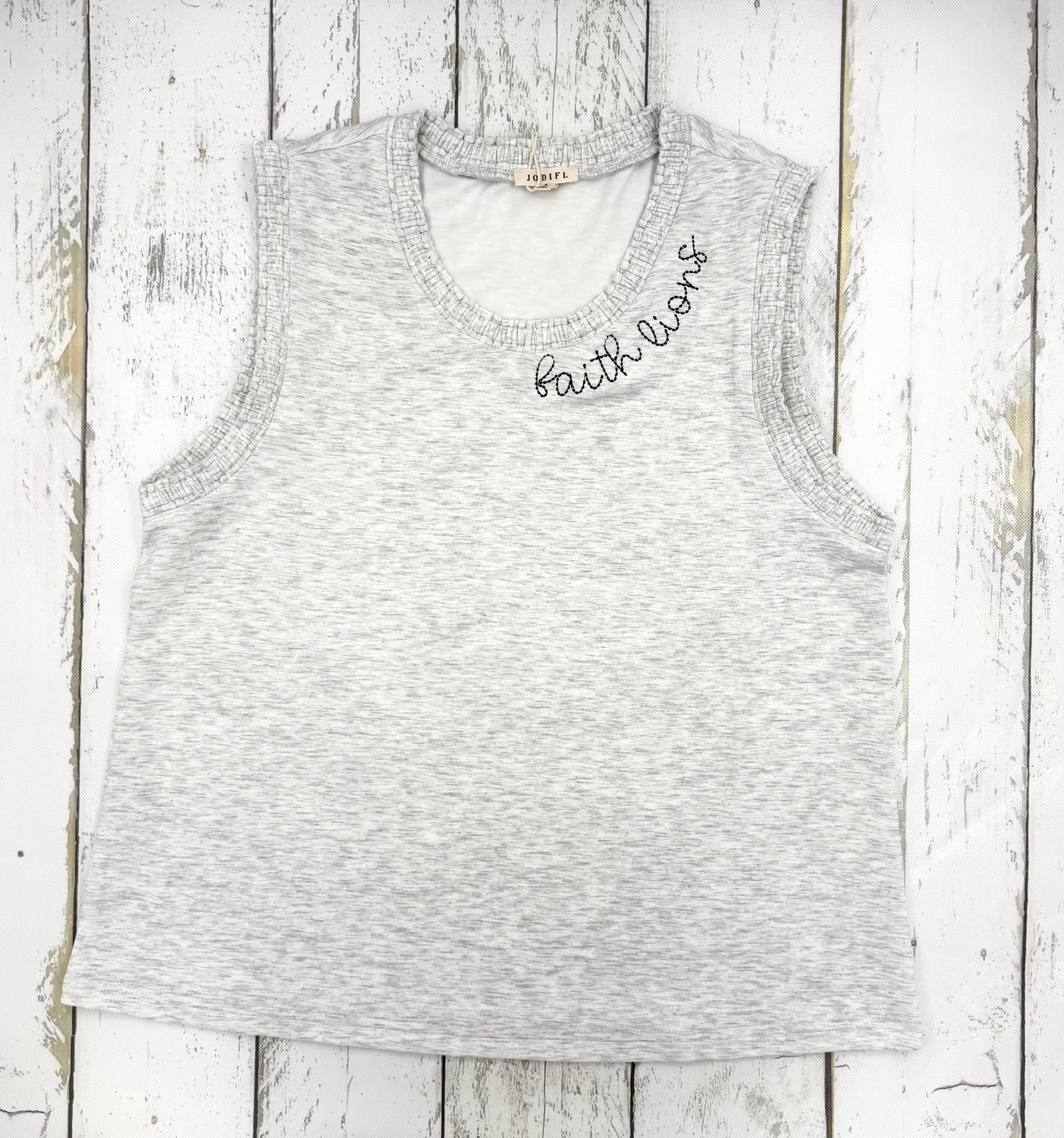 Gray Smock Edge Tank