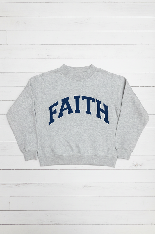 Chicka-d Uniform FAITH Mock Neck