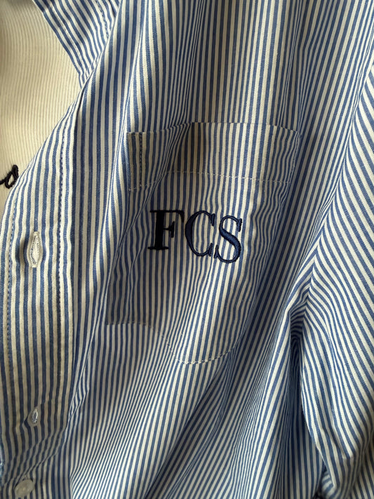 FCS Oxford Stripe Button Down