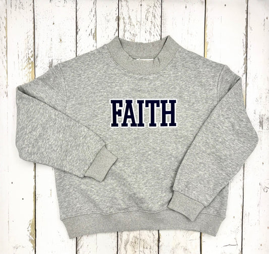 Youth FAITH Mock Neck