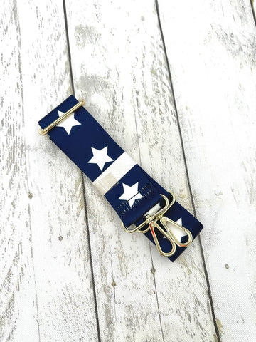 Navy Star Crossbody Strap