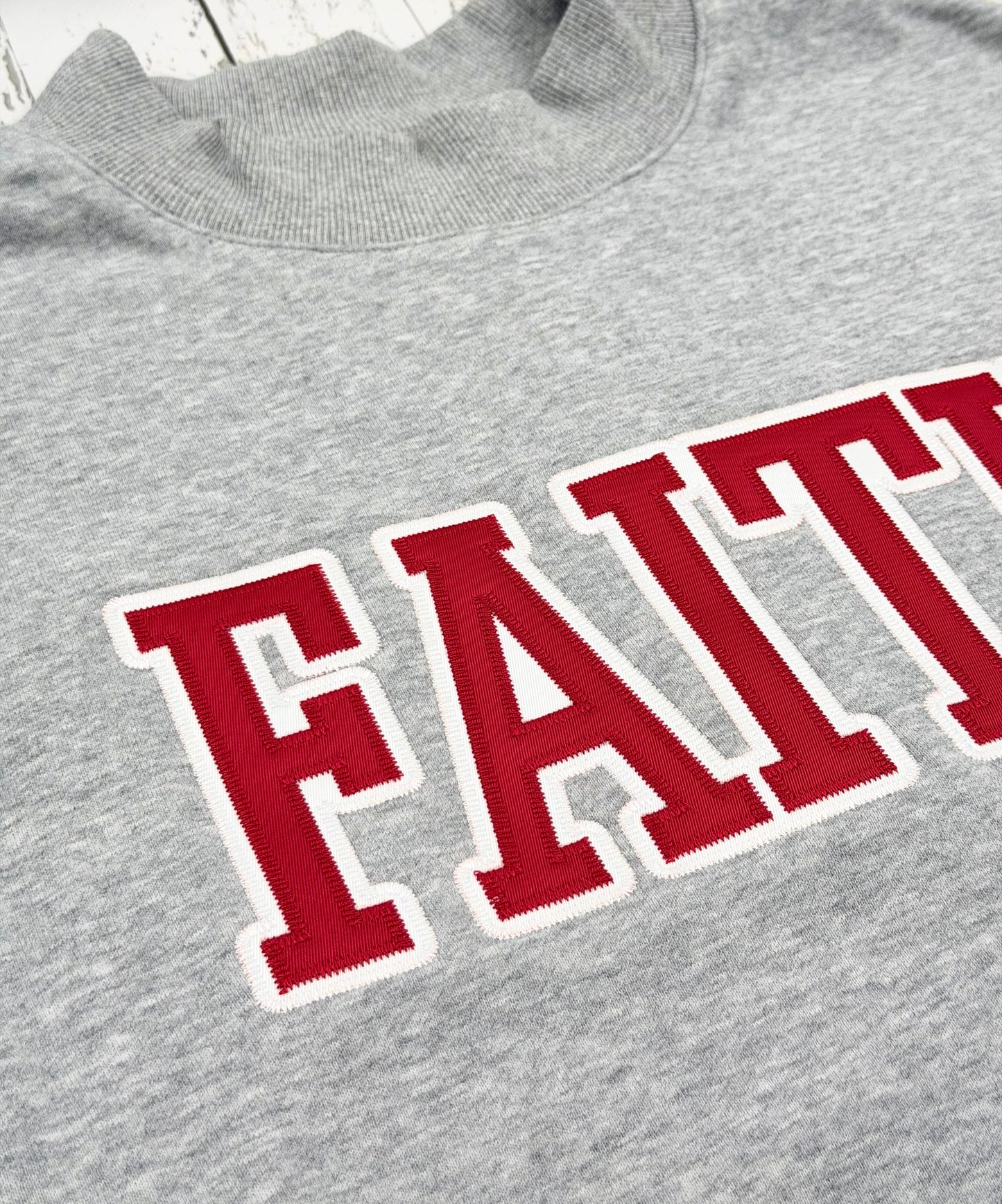 Duo Threads FAITH Mock Neck